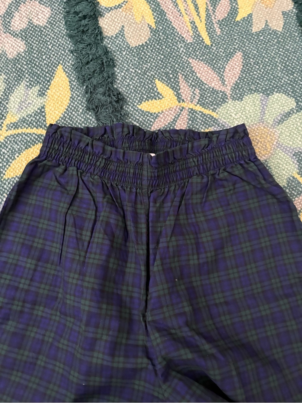 Ann Mashburn Black Watch Tartan Pajama Pant XS - Picture 5 of 5